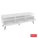 Ver mais imagens de Rack para TV até 55" Londres com Pés Retrô Branco Madesa