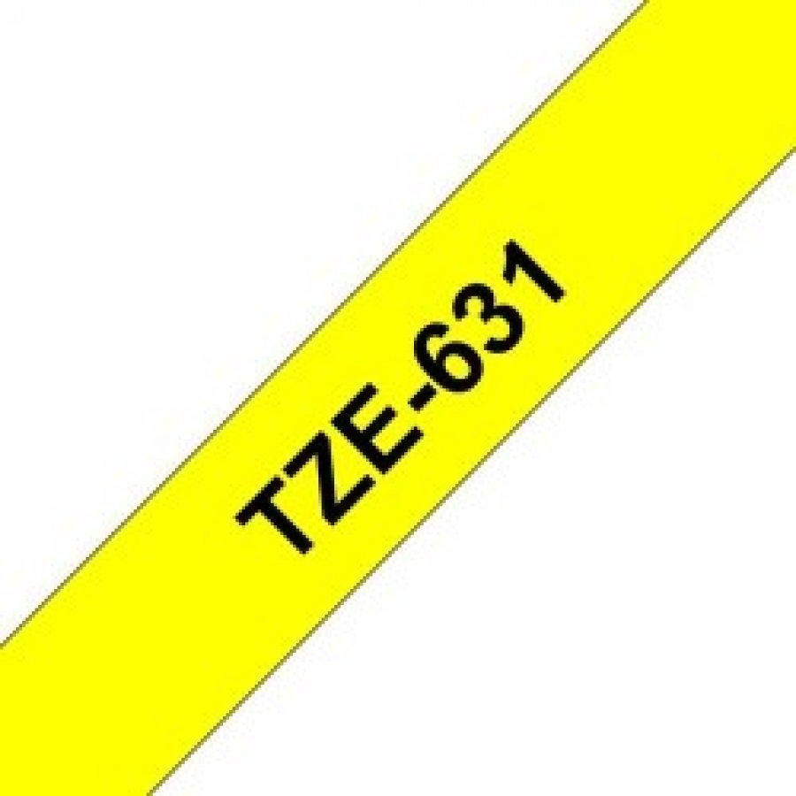 Fita Tze631 Rotuladora Compatível 12mm Amarelo Multilaser - 3