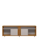 Ver imagem 6 de Rack para Sala Tv até 70" Nt1290 Freijó Trend com Off White Tx Notável Móveis
