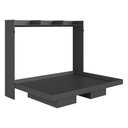 Ver imagem 1 de Cama de Casal Articulada para Colchão 188x138cm Multimoveis Cr40130 Grafite