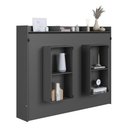 Ver imagem 4 de Cama de Casal Articulada para Colchão 188x138cm Multimoveis Cr40130 Grafite