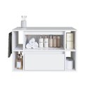 Ver imagem 4 de Gabinete de Banheiro com 1 Porta 1 Gaveta Toalheiro 80cm Suspenso Multimóveis Crpro-BAL017 Branco