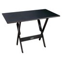 Ver imagem 1 de Mesa Dobrável Madeira 70x110 Preta Cor: Preto