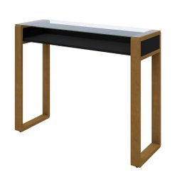 Aparador C/ Vidro Elegante New P/ Sala de Estar Home Office - 2