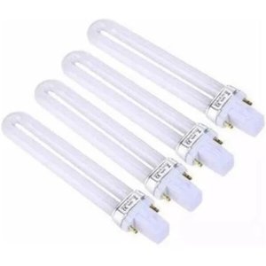 4 Lampada para Cabine Uv Estufa Lâmpada 9w Forninho cura