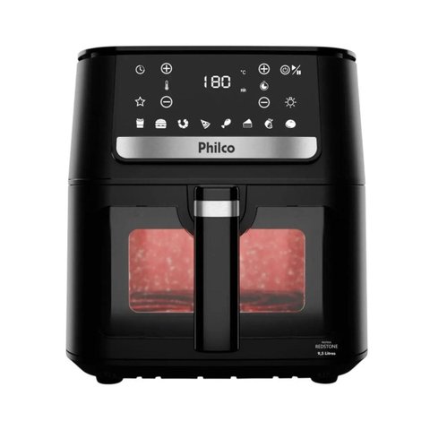Fritadeira Air Fryer 9,5 Litros Paf95a Philco 220v Preto