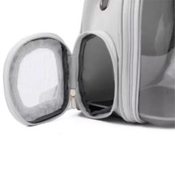 Mochila Pet para Transporte de Cães e Gatos Visão Panorâmica - 2