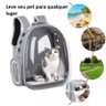 Mochila Pet para Transporte de Cães e Gatos Visão Panorâmica - 5
