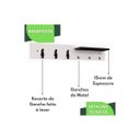 Ver imagem 5 de Porta Chaves de Parede Organizador Porta Chaveiro B.p.g.p Fs