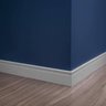 Kit com 3 Barras Rodapé de Pvc 7cm X 15mm X 2,40m Master Bariri 7,2m - 3