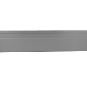 Kit com 5 Barras Rodapé de Pvc 10cm X 15mm X 2,40m Master Bariri 12m