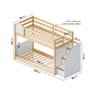 Beliche Infantil Montessoriana com Escada Lateral com Led New Garden Casatema - 3