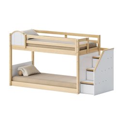Beliche Infantil Montessoriana com Escada Lateral com Led New Garden Casatema - 2