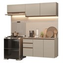 Ver imagem 2 de Armário de Cozinha Compacta Suspensa 200 cm Crema Nice Madesa 05