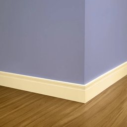 Kit com 10 Barras Rodapé de Pvc 10cm X 15mm X 2,40m Master Bariri 24m - 3