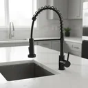 Ver imagem 7 de Torneira Gourmet Monocomando Cozinha Mesa Duplo Jato Flexível Aço Escovado Me17b