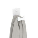 Ver imagem 6 de Gancho de Parede Toalha Cabide Banheiro Branco ELG