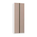Ver imagem 1 de Guarda Roupa Modulado 2 Portas 3 Gavetas 80cm Prime Branco/Connect Luciane Móveis
