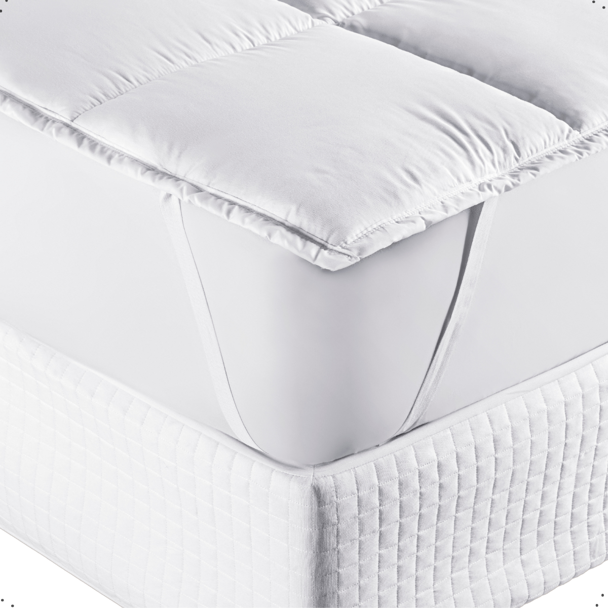 Pillow Top Protetor de Colchão Luxuosa Superficie de Sono Mais Macio Conforto