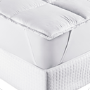 Ver imagem 1 de Pillow Top Protetor de Colchão Luxuosa Superficie de Sono Mais Macio Conforto
