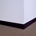 Ver imagem 3 de Kit com 10 Barras Rodapé PVC Liso 7CMX15MMX2,40m com 24m Linear Preto Bariri