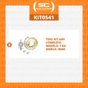 Ver imagem 2 de 8 Kit Gás BP 1kg Completo (válvula, mangueira 1,25m e 2 abraçadeiras) - Imar