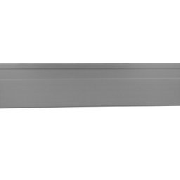 Kit com 10 Barras Rodapé de Pvc 7cm X 15mm X 2,40m Master Bariri 24m - 1