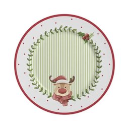 Prato Sobremesa Natal Ludic Alleanza Unitário Alleanzaa Coleção Gifts - 1