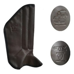Perneira Proteção Corte Picada Cobra Couro Blindada Velcro - 2
