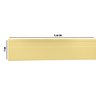 Kit com 20 Barras Rodapé de Pvc 7cm X 15mm X 2,40m Master Bariri 48m - 2