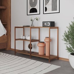 Aparador Industrial Artesania Cobre e Imbuia 120cm - 1
