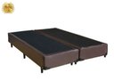 Ver imagem 2 de Cama Box Queen Colchão Mola Ensacada Belos Sonhos + Box Sintético 68x158x198:Marrom