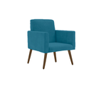 Ver imagem 1 de Cadeira Poltrona Nina para Sala Escritório, Recepção Escolha a Cor