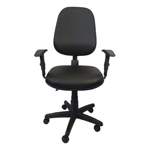 Cadeira Escritório Ergonômica Home Office Giratória Work N17 Braços Ajuste Encosto Altura Rodizios