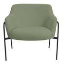 Ver imagem 5 de Kit 02 Poltronas Decorativas Jade Base Aço Preto Bouclé Verde - Nexta Casa