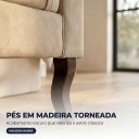 Ver imagem 6 de Recamier Puff 195 cm Celine Bouclê B05 - D'Rossi
