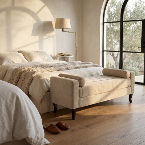 Recamier Puff 195 cm Celine Bouclê B05 - D'Rossi
