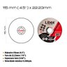 Kit 100 Discos de Corte Fino 1mm Lider 115x22mm 4 1/2 - 2