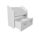 Ver imagem 1 de Organizador Livreiro com Dois Baús Zuleica 100% Mdf Woodcore