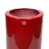Vaso Decorativo Cilindro Vermelho Lira 70x34x34 cm - D'Rossi - 4