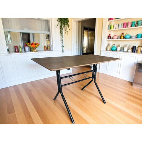 Mesa Jantar Moema Imbuia 120x70 para Restaurante Sorveteria Refeitório