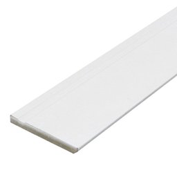 Kit com 10 Barras Rodapé de Mdf 15cm X 15mm X 2.20m Mdf Revestido Frisado Casablanca 22m - 3