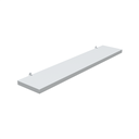 Ver imagem 1 de 1 Prateleira Branca 50X10 Com Suporte Flutuante Mdf Organizadora Decoração Cozinha Quarto Banheiro