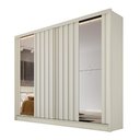 Ver imagem 2 de Guarda Roupa Galati 2 Porta com 2 Espelhos Mdf - Mademarcs
