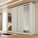 Ver imagem 1 de Guarda Roupa Galati 2 Porta com 2 Espelhos Mdf - Mademarcs