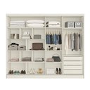 Ver imagem 3 de Guarda Roupa Galati 2 Porta com 2 Espelhos Mdf - Mademarcs
