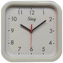 Ver imagem 1 de Relógio Quadrado Branco 25cm - 2302-00 - Sieg