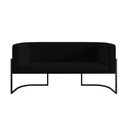 Ver imagem 5 de Kit Sofá 2 Lugares + 2 Poltronas para Recepção Balaqui Preto