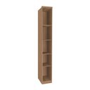 Ver imagem 2 de Guarda Roupas Modulado 1 Porta e Prateleiras 245x32,2cm Setiba Plus Carvalho/off White