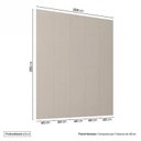 Ver imagem 3 de Painel Liso para TV até 75 Polegadas Planejado 200x250cm Aruá CabeCasa MadeiraOriginals Off White